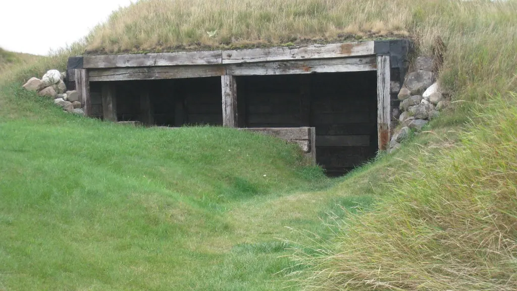 Earth-bermed storm shelter