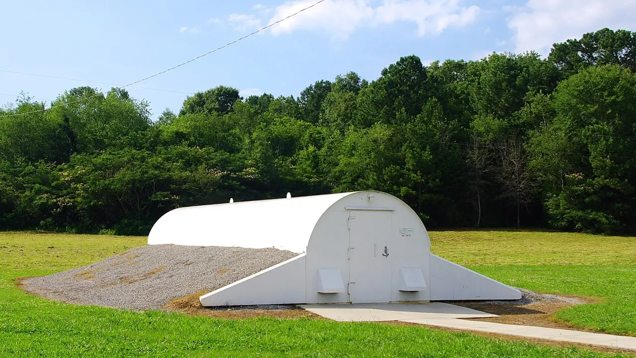 Concrete above-ground safe room